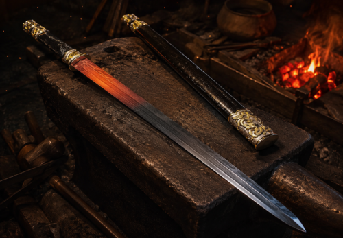 Tempered for Greatness: Pattern Folding and the Eastern Aesthetics of Traditional Chinese Swords